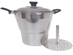 Escorredor de macarrão fosco